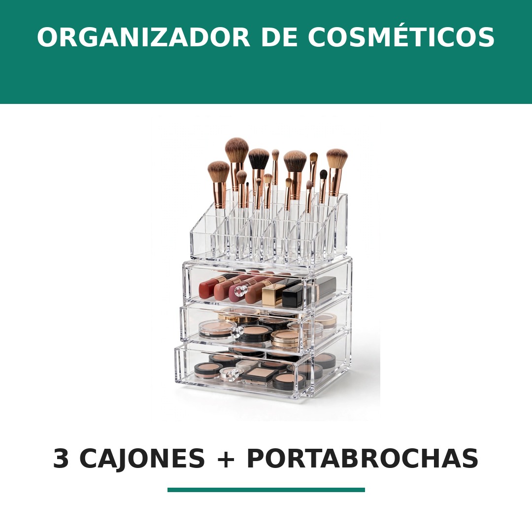 Cosmetic organizer Spanish sample