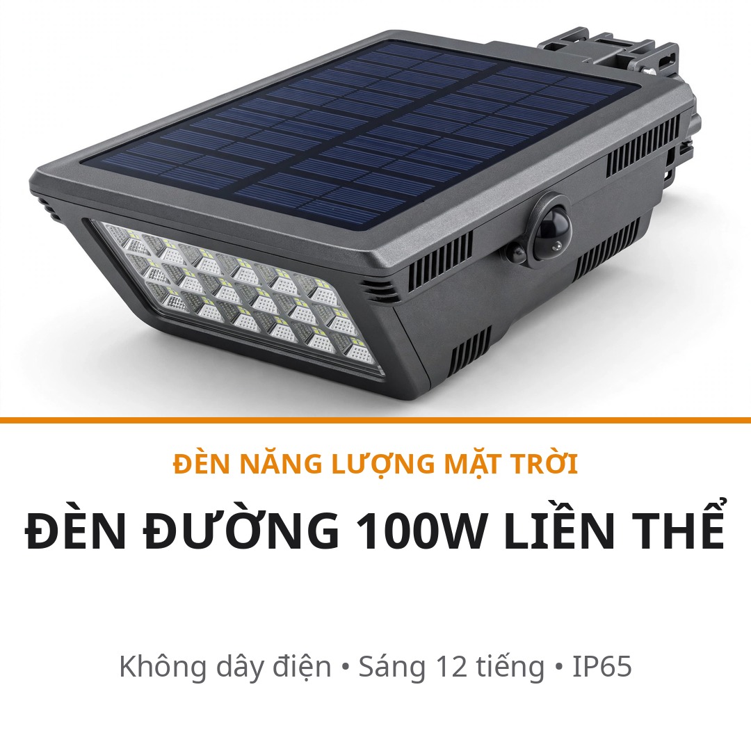 Solar street light Vietnamese sample